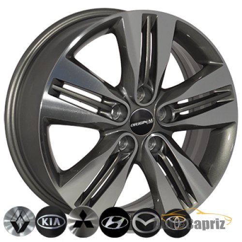 Диски Replica Hyundai TL5058NW GMF R17 W6.5 PCD5x114.3 ET48 DIA67.1     